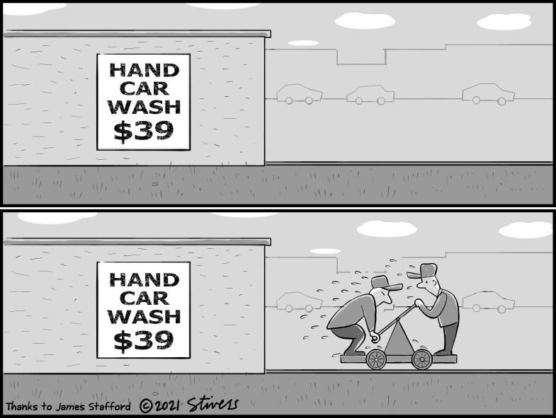 Hand car wash